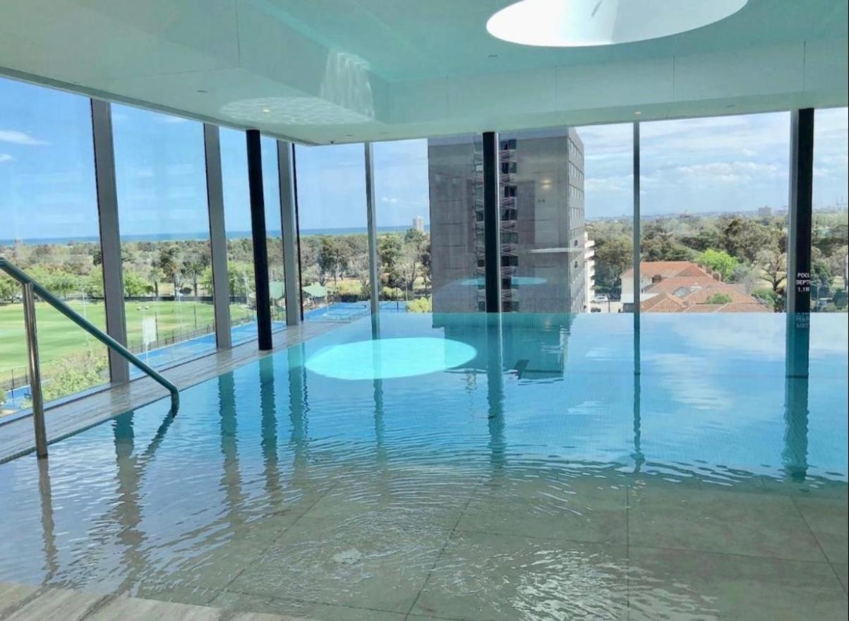 The Fawkner Apartment Bay-View Pool/Gym Free Parking Melbourne Exteriör bild