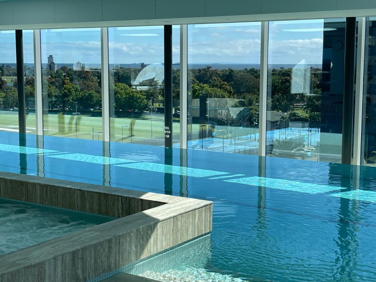 The Fawkner Apartment Bay-View Pool/Gym Free Parking Melbourne Exteriör bild