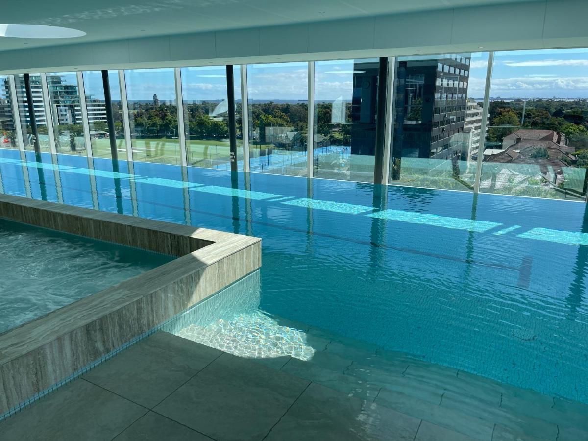 The Fawkner Apartment Bay-View Pool/Gym Free Parking Melbourne Exteriör bild